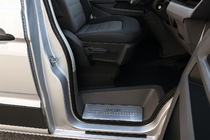Volkswagen Crafter 2006-2016 Interior door sill covers (Carmos V1) 3 pcs, Carmos - Turkish steel photo 1