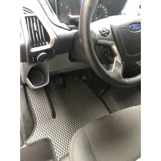 EVA Floor Mats (Front, Black) photo 2
