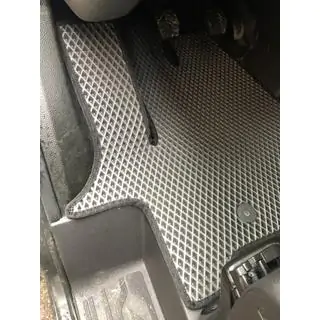 EVA Floor Mats (Front, Black) photo 3