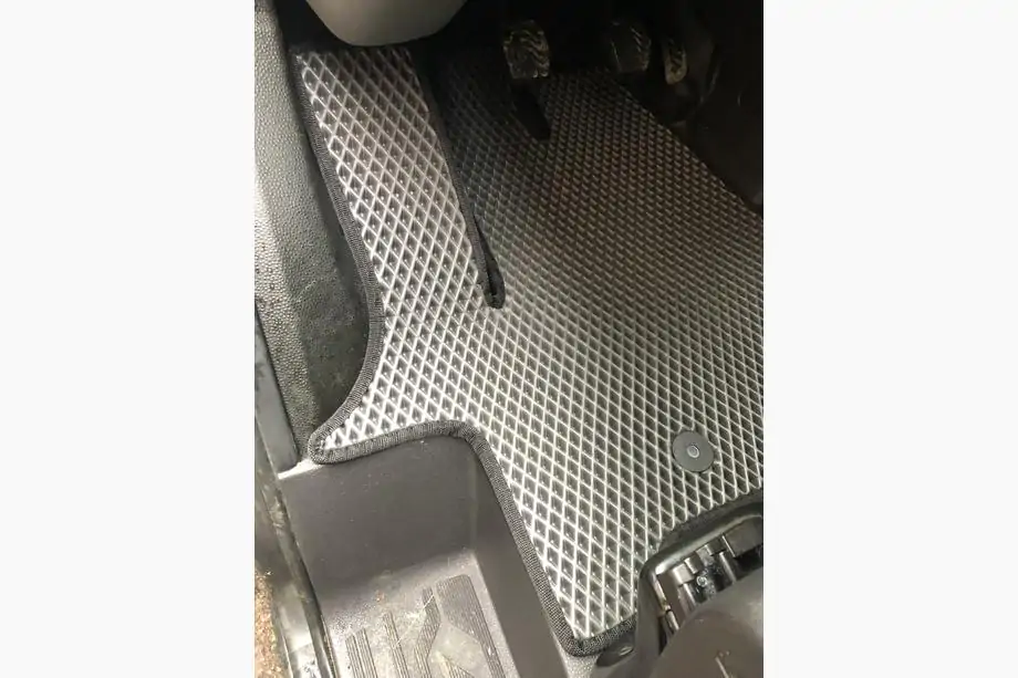 Ford Custom 2013-2022 EVA Floor Mats (Front, Black) Photo 3