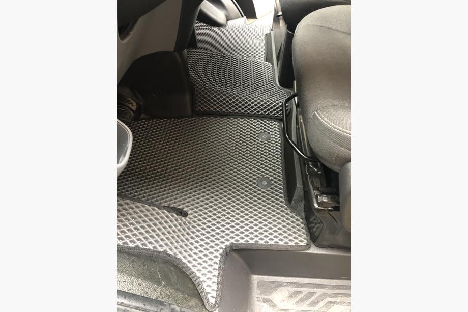 Ford Custom 2013-2022 EVA Floor Mats (Front, Black) Image