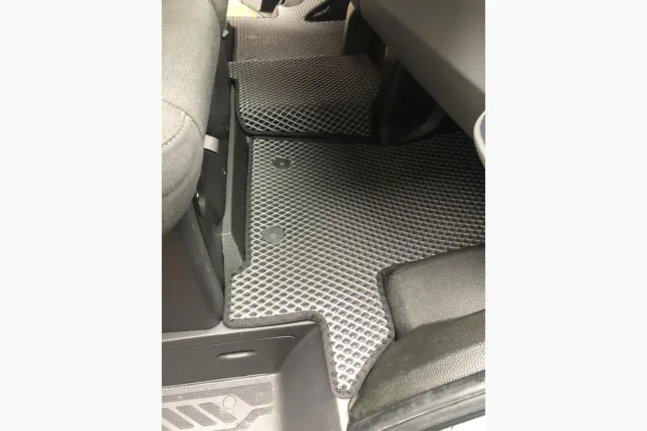 Ford Custom 2013-2022 EVA Floor Mats (Front, Black) Photo 7