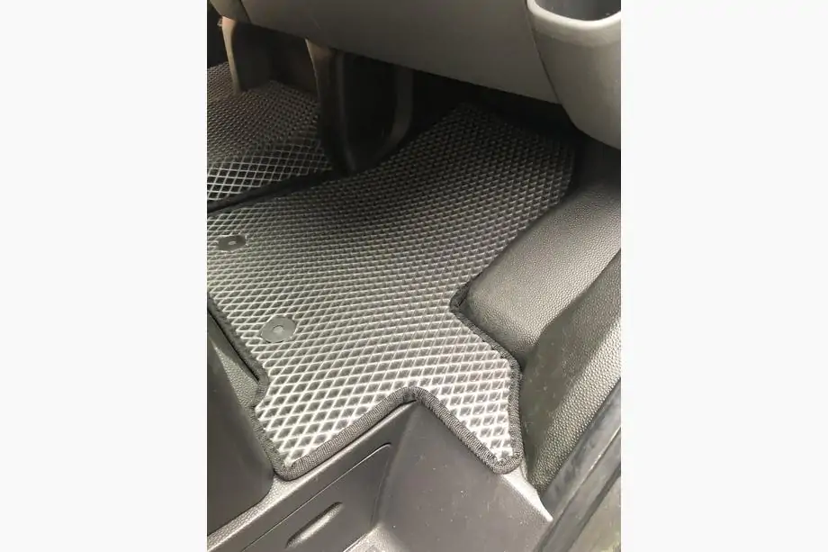 Ford Custom 2013-2022 EVA Floor Mats (Front, Black) Photo 8