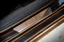 Volkswagen Passat B7 2012-2015 Door Sill Protectors Carmos V1 (4 pcs, Stainless Steel) photo 3