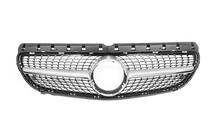 Mercedes B-class W246 2011-2018 Front Grille Diamond Silver (2015-2018) photo 2