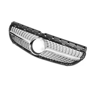 Front Grille Diamond Silver (2015-2018) Mercedes B-class W246 2011-2018 photo 4