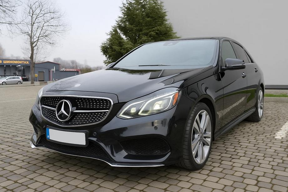 Mercedes E-class W212 2009-2016 Front Grille Diamond Silver (for Avantgarde and AMG-Line, 2013-2016) Photo 3