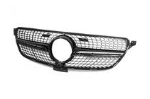 Mercedes GLE coupe C292 2015-2019 Tuning Front Grille (Diamond Black) With camera mount photo 5