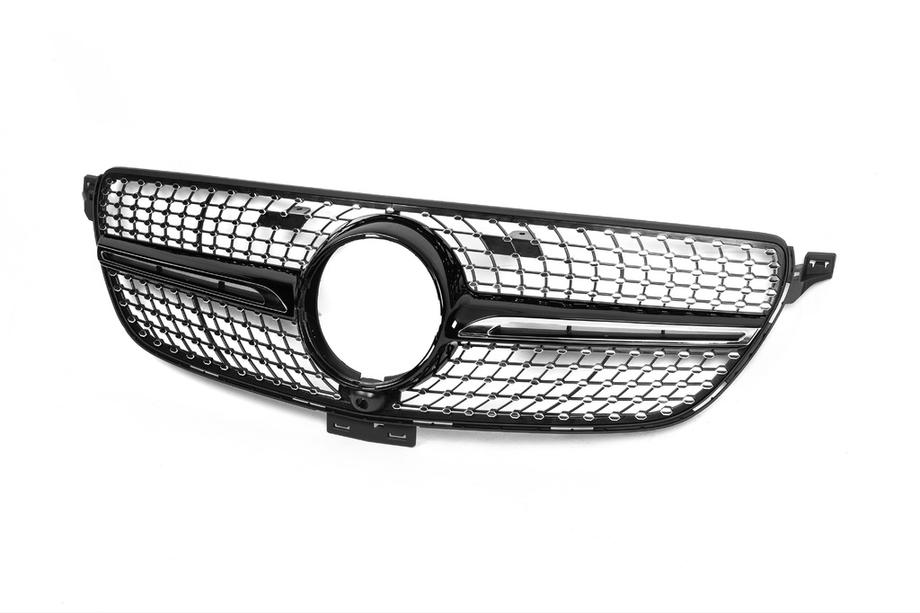Mercedes GLE coupe C292 2015-2019 Tuning Front Grille (Diamond Black) Without Camera Photo 5