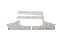 Citroen Berlingo 2008-2018 Carmos Stainless Steel Inner Door Sill Protectors 4 pcs, Carmos - Turkish Steel photo 2