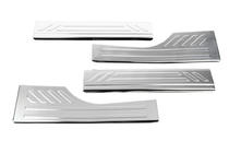 Opel Combo 2012-2018 Interior door sill plates OmsaLine (stainless steel) 4 pcs, OmsaLine - Italian Stainless Steel photo 2