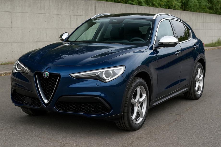 Alfa Romeo Stelvio 2016- Mirror Covers Carmos (2 pcs, Stainless Steel) Photo 3