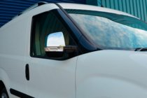 Fiat Doblo II 2010-2022 Mirror Covers (2 pcs, Stainless Steel) photo 6