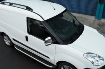 Opel Combo 2012-2018 Mirror Covers (2 pcs, Stainless Steel) OmsaLine - Italian Stainless Steel photo 5
