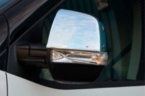 Opel Combo 2012-2018 Mirror Covers (2 pcs, Stainless Steel) OmsaLine - Italian Stainless Steel photo 9
