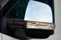 Opel Combo 2012-2018 Mirror Covers (2 pcs, Stainless Steel) OmsaLine - Italian Stainless Steel photo 10