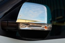 Opel Combo 2012-2018 Mirror Covers (2 pcs, Stainless Steel) OmsaLine - Italian Stainless Steel photo 11