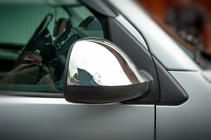 Volkswagen T6 2015-2024 Mirror Covers (2 pcs, Stainless Steel) OmsaLine - Italian Stainless Steel photo 7