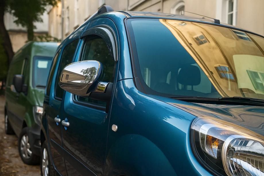 Renault Kangoo 2008–2020 Mirror Covers 2013-2019 (2 pcs, ABS) Carmos – Turkish plastic Image