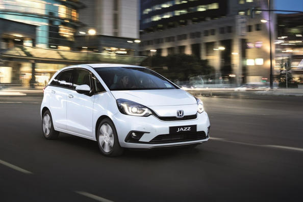 The fourth generation of the compact hatchback Honda Jazz
