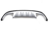 Hyundai Tucson TL 2016-2021 Rear diffuser lip 2015-2019 (2 cutouts for exhaust tips) photo 2