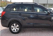 Opel Antara 2006-2017 Window Lower Trim Stainless Steel (6 pcs) photo 1