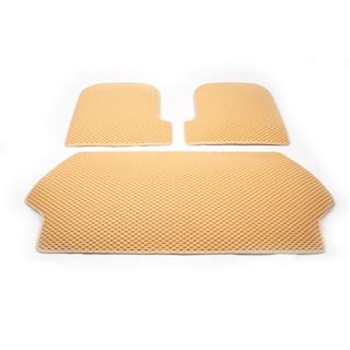 Trunk mat 3-piece set (EVA, beige) photo 2