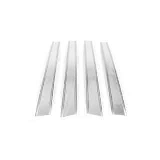 Stainless Steel Pillar Covers (4 pcs) Honda Civic Sedan VII 2001-2006 photo 2