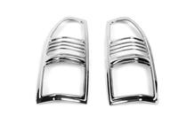 Toyota Land Cruiser 90 Prado 1996-2002 Chrome Tail Light Covers (2 pcs, plastic) photo 2