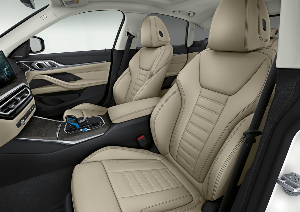 The first generation of the BMW i4 electric liftback