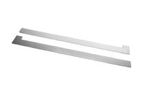 Fiat Doblo II 2010-2022 Molding for sliding door rail (2 pcs, stainless steel) photo 2