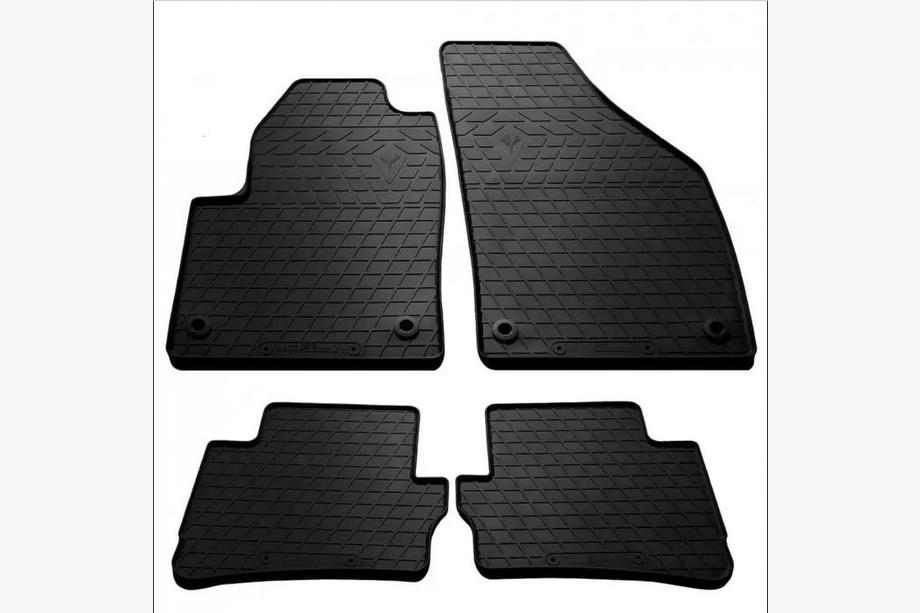 Dodge Dart 2012-2017 Rubber Floor Mats Stingray (4 pcs, rubber) Image