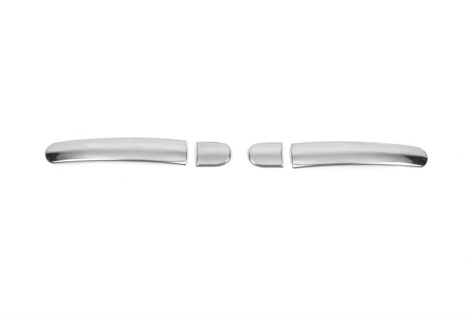 Volkswagen Golf 4 1997-2006 Sale! Chrome door handle covers without keyhole (2 pcs, stainless steel) Image