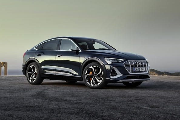 Coupe-like all-wheel drive electric crossover Audi e-tron Sportback
