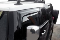Toyota FJ Cruiser 2006-2022 Window Deflectors (2 pcs, HIC) photo 1