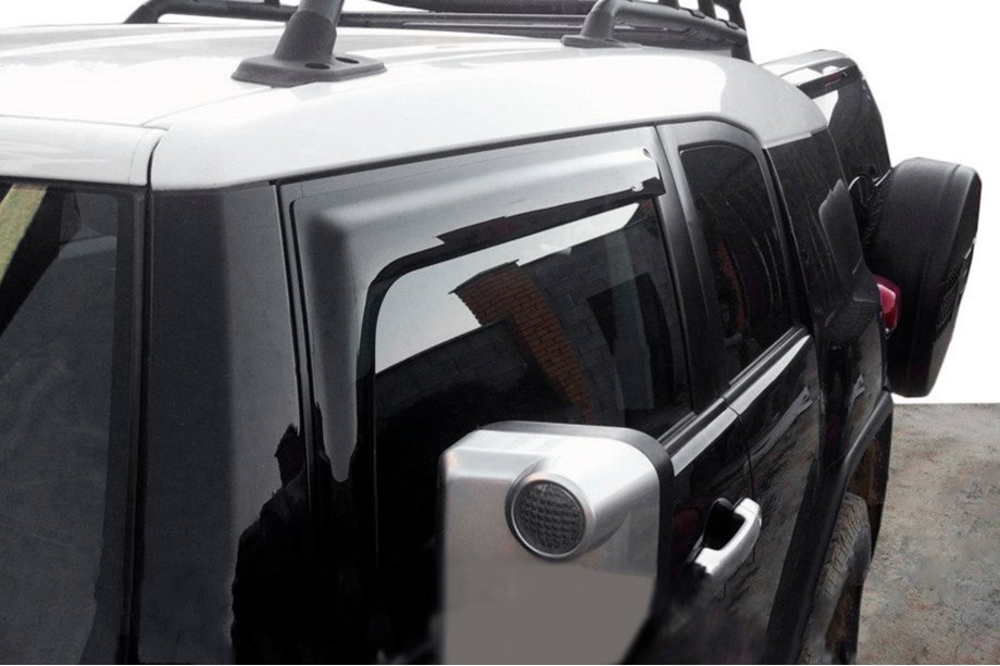 Toyota FJ Cruiser 2006-2022 Window Deflectors (2 pcs, HIC) Image