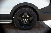 Renault Trafic 2015- Fender flares (6 pcs, black, ABS) photo 4