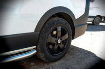 Renault Trafic 2015- Fender flares (6 pcs, black, ABS) photo 13