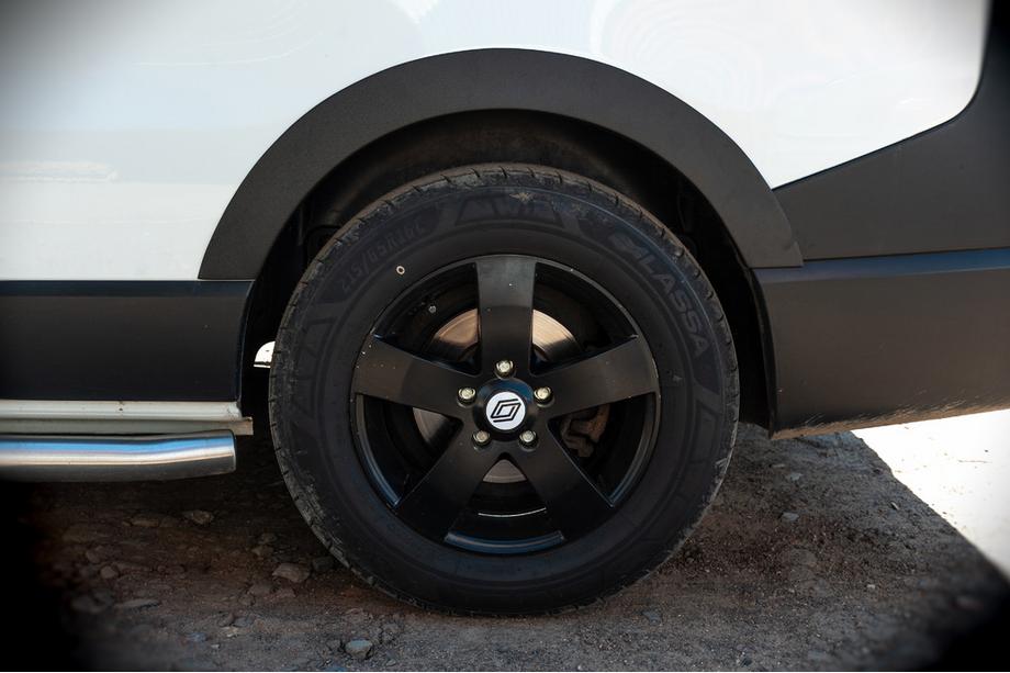 Nissan NV300/Primastar 2016- Fender flares (6 pcs, black, ABS) Photo 12