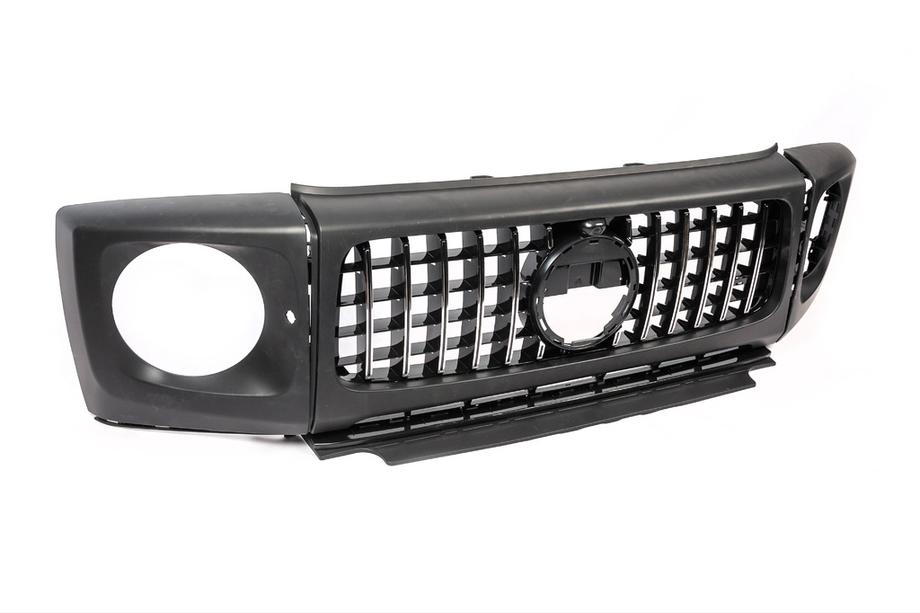 Mercedes G class W463 2018-2024 Grille and Headlight Covers G63 Photo 3