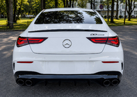 Mercedes CLA C118 2019- Rear diffuser with exhaust tips (CLA45 design) photo 2