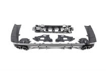 Mercedes CLS C257 2018- Rear diffuser with exhaust tips (GT53 Design) photo 2