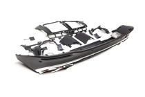 Mercedes GLE W167 2018- Rear diffuser with exhaust tips GLE63 Silver (2018-2026) photo 6