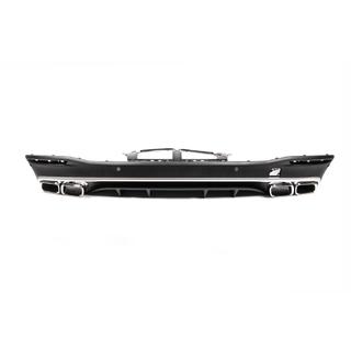 Rear diffuser with exhaust tips GLE63 Silver (2018-2026) photo 2