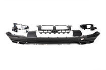 Mercedes GLE W167 2018- Rear diffuser with exhaust tips GLE63 Black (2018-2026) photo 6