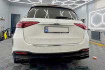Mercedes GLE W167 2018- Rear diffuser with exhaust tips GLE63 Black (2018-2026) photo 4
