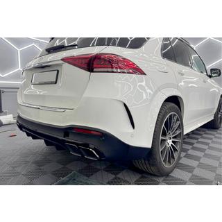 Rear diffuser with exhaust tips GLE63 Black (2018-2026) photo 1