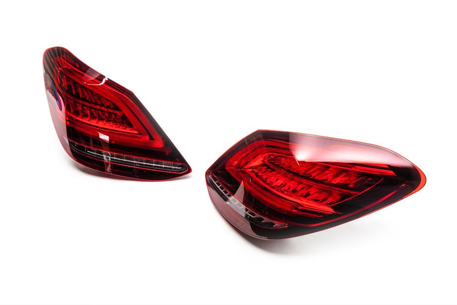 Mercedes C-class W205 2014-2021 Tail Lights Facelift (2 pcs) Photo 3