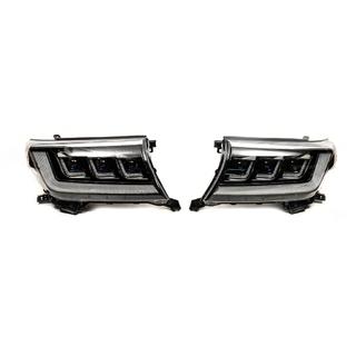 Front Headlights 2007-2014 (Bugatti) Toyota Land Cruiser 200 2007-2021 photo 4