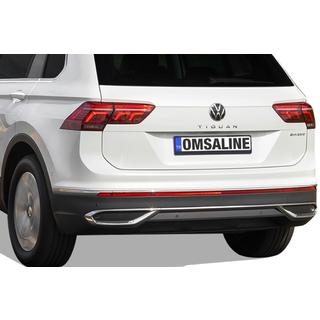Exhaust Tip Covers Imitation 2020+ (3 pcs, stainless steel) photo 1